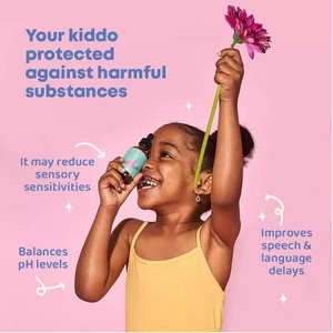 Tetesan detoksifikasi Zeolite anak-anak, kualitas makanan OEM digunakan untuk detoksifikasi, kekebalan, dan Metal berat - Product Image 3