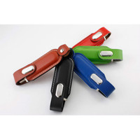 Gadgets geniales oem aceptar de cuero de pu de 8gb 16gb disco flash usb