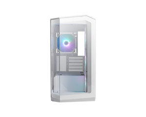 MSI MAGPANO <span class=keywords><strong>M100R</strong></span> PZ NOIR & BLANC boîtier de jeu support Micro-ATX/ITX carte mère Gaming PC Case - Product Image 2