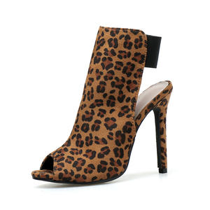 CSS439 ackle cinghie open toe <span class=keywords><strong>tacco</strong></span> <span class=keywords><strong>alto</strong></span> leopardo scarpe <span class=keywords><strong>sandali</strong></span> in pelle di vernice - Product Image 1