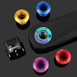 MUQZI Cubierta de biela de bicicleta Herramienta de reparación de biela de ciclismo Tornillo de brazo de biela M18 para biela <span class=keywords><strong>Sram</strong></span> DUB - Product Image 2