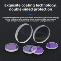 Lentille de protection pour machine de découpe laser 30*5, lentille de focalisation en quartz importée 18*2 pour machine de soudage portative, accessoires origine Chine