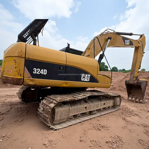 Excavadora Hidráulica Usada Caterpillar 324D <span class=keywords><strong>de</strong></span> Alta Calidad y Bajo Número <span class=keywords><strong>de</strong></span> Horas, Lista para Trabajar en Movimiento <span class=keywords><strong>de</strong></span> Tierras en Construcción - Product Image 1