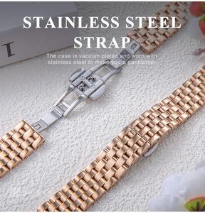 Marchio <span class=keywords><strong>di</strong></span> qualità minimalista personalizzato donna donna donna diamanti <span class=keywords><strong>orologi</strong></span> da donna al quarzo <span class=keywords><strong>di</strong></span> lusso da polso ragazze signore orologio da donna - Product Image 5