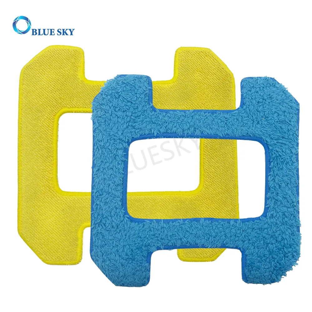 Scrub Mop Pads Spare Cleaning Cloths Compatible with HOBOT 268 288 298 Cleaning Mop Pads