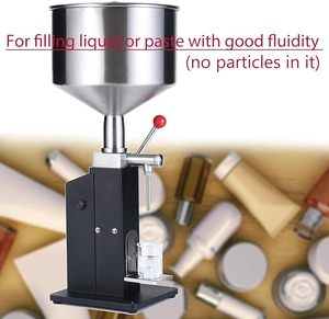 Machine de remplissage manuelle de confiture, crème et miel en acier inoxydable A3, haute précision, 5-50 ml, taille personnalisée, prix abordable, pour bouteilles et pots en papier - Product Image 5