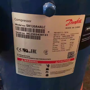 Compresseur Danfoss SH120A4ALC R410A 380-400V 50Hz pour climatiseur à pompe à chaleur - Product Image 1