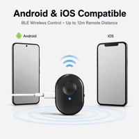 Vente directe d'usine Selfie BLE sans fil Android \ IOS nouveau et ancien système Adaptation téléphone portable Selfie télécommande