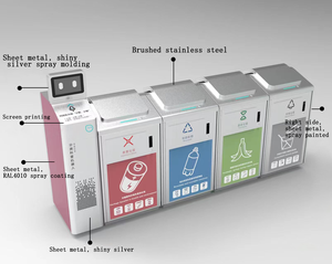 RNKJ Personalización especial inteligente ravasheen mejor <span class=keywords><strong>Bruno</strong></span> comprar basura sin contacto inteligente bote de basura - Product Image 4