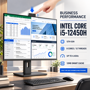 คอมพิวเตอร์ออลอินวันขนาด 27 นิ้ว Intel Core i5 12450H แรม 16GB SSD 512GB หน้าจอ FHD IPS สำหรับธุรกิจสำนักงาน ขายส่ง - Product Image 1