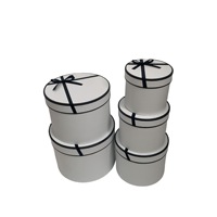 Set Ember Bunga Bulat SINOWRAP Isi 5 dengan Busa untuk Rangkaian Bunga Kotak Hadiah