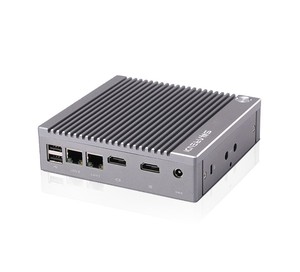 PC industriel embarqué Intel N2840 N2940 Quad-core 2*LAN 2*HD Double affichage Win/Linux pour affichage/surveillance/calcul en périphérie - Product Image 2