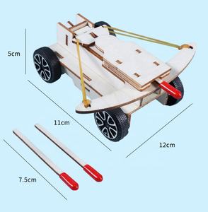Nuevo Juguete Educativo de Madera para Niños: Arco de Guerra Creativo para Ensamblar a Mano, Pequeño Kit de Construcción con Paquete de Materiales - Product Image 4
