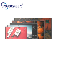 Pantalla Digital para Exteriores INGSCREEN con Gestión Remota en la Nube para Android, Red Wifi, 3000 Nits, Ajuste Automático de Brillo