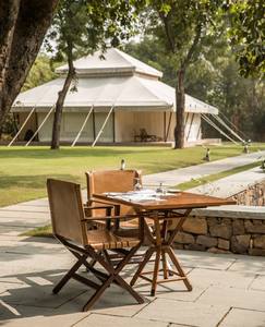 Tente moghole blanche de Style romantique indien antique nouveauté décorations de mariage en toile classique pour événements en plein air Portable - Product Image 4