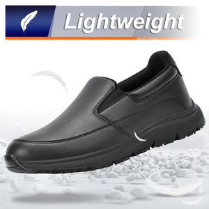 JIANKUN limité librement remplaçables chaussures <span class=keywords><strong>de</strong></span> cuisine unisexe antidérapant étanche cuisine Chef <span class=keywords><strong>sécurité</strong></span> travail chaussures noir Chef chaussures - Product Image 4