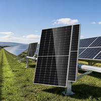 Panneau solaire bifacial à double vitrage de type N 550W 580W 600W, module mono pour système d'énergie solaire monté sur toit ou au sol en Asie et en Afrique