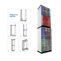 Rack de stockage de cartes de jeu de grande capacité 36 pièces Offre Spéciale en usine adapté au support de boîte de disque de carte de jeu CD PS5