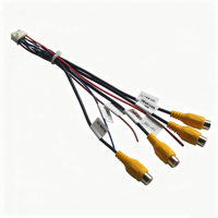 Geeignet für Android Großbildschirm 12-Pin 360° Modifiziertes Kabel 12-Pin Auto Audio- und Video-360°-Panorama-Verkabelungsadapterkabel