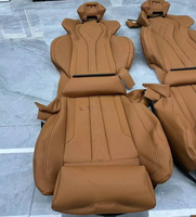 Housse de siège arrière de luxe pour l'intérieur de voiture, amélioration de l'intérieur, conversion pour BMW X3 X5 X4 X6 330 430 530