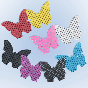 Pezoneras Desechables Brillantes para Mujer, Diseño de Mariposa, para Venta al por Mayor - Product Image 6