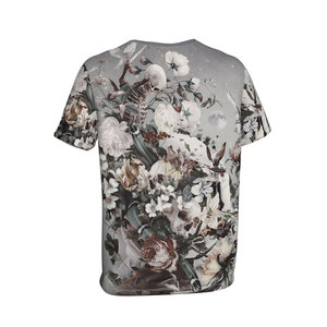 Camiseta personalizada con estampado de sublimación para hombre, nueva moda, cuello redondo de poliéster 100%, diseño largo - Product Image 5