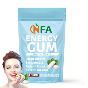 หมากฝรั่งปราศจากน้ำตาลคาเฟอีนวิตามินอีส่งเสริมสุขภาพฟันหมากฝรั่งเพื่อสุขภาพสุขภาพเงินสดสินค้าโภคภัณฑ์ปรับปรุงโฟกัส - Product Image 1