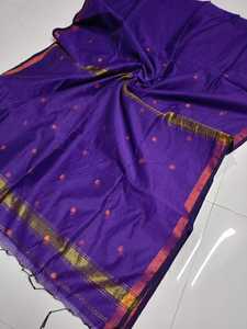 Arte textil tejido a mano tradicional de Maheshwari Sarees hecho a medida de Maheshwar para ropa de oficina y fiestas festivas - Product Image 6
