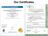 Entrepôt en structure métallique Q345B certifié CE, atelier de stockage métallique préfabriqué galvanisé