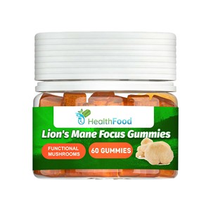 Fast Absorption <b>Lion</b>‘s <b>Mane</b> Focus Gummies Promotes Nervous System Recovery & Immunity Support with Dietary <b>Supplement</b> - Product Image 1
