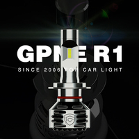 Ampoule LED Canbus GPNE R1 28W 12V 6000K 3000 Lm pour phares de voiture H4 H7 H11 H1 9005 9006, ajustement universel, installation facile, Plug and Play