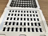 Cellule solaire GaAs nue à triple jonction 7,5x15mm à haute efficacité (30%) pour la télémétrie de la faune et les micro-véhicules aériens