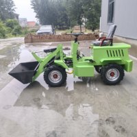 Mini Wheel Loader 906, Kapasitas Angkut 500kg, Mesin Diesel Changchai 25HP, Hidrolik, Kapasitas Bucket 0.3m, Garansi 1 Tahun, Konstruksi