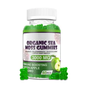 Private Label Minerals Großhandel Gummy Drop Versand Sea Moss für Erwachsene Seamoss Gummies Bulk