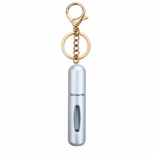 Llavero <span class=keywords><strong>de</strong></span> lujo sencillo con botella <span class=keywords><strong>de</strong></span> perfume, colgante <span class=keywords><strong>de</strong></span> peluche portátil para bolso, bonito decantador <span class=keywords><strong>de</strong></span> perfume <span class=keywords><strong>de</strong></span> 5ml con llavero - Product Image 1