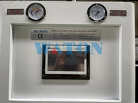Machine de soufflage de bouteilles en PET semi-automatique WATON à conception personnalisée avec moteur PLC et roulement haute vitesse