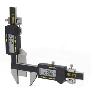 Calibrador Digital de Espesor de Dientes ASIMETO, Resolución de 0.01 mm, Módulo de Medición M1-25, Calibrador Electrónico Vernier de Acero Inoxidable 328-06-0 - Product Image 1