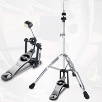 Nouvelle arrivée Batterie de percussions professionnelle portable Le choix de la plupart des gens avec des chambres de tambour en acier et en érable Peaux de tambour en bouleau