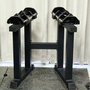 Neue Generation 50KG Verstellbare Edelstahl-Hanteln mit Ständer für den Heimgebrauch Unisex 1 Jahr Qualitätsgarantie - Product Image 2