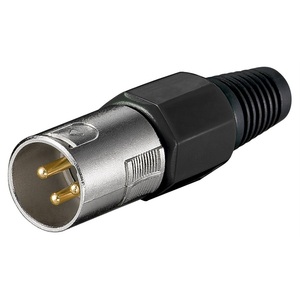 <b>3</b>-<b>Pin</b> Male XLR Connector Professional Audio Video <b>Plug</b> - Product Image 1