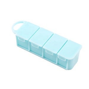 Estuche para Pastillas de Viaje de Material PP, Bonito y Económico, Personalizable, Fácil de Abrir, Organizador de Cápsulas de Plástico, Color Caramelo, para Uso Diario - Product Image 6