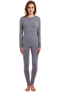 <span class=keywords><strong>Ropa</strong></span> interior <span class=keywords><strong>de</strong></span> manga larga para mujer, <span class=keywords><strong>ropa</strong></span> térmica fina <span class=keywords><strong>de</strong></span> <span class=keywords><strong>lana</strong></span> merina, capa base superior, 100% - Product Image 1