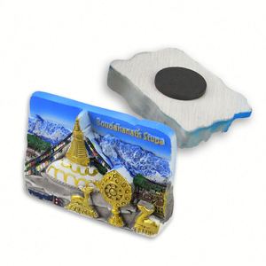 Custom Ireland Souvenir Resin Digital Printing 3D Polyresin <b>Fridge</b> Magnet Refrigerator Sticker - Product Image 1