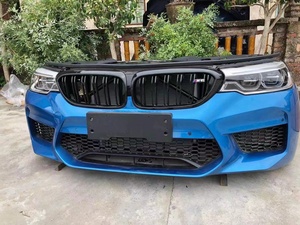 Para <span class=keywords><strong>BMW</strong></span> F90 M5 Thunder Edition, conjunto de parachoques delantero y trasero circundante, ventilador electrónico, tanque de agua, condensador de nariz para cara delantera - Product Image 2