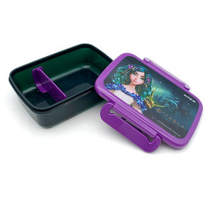 2022กลับไปโรงเรียนการ์ตูนน่ารักการปรับแต่งเป็นมิตรกับสิ่งแวดล้อม420มิลลิลิตรอาหารเกรดนำมาใช้ใหม่อะนิเมะเบนโตะกล่องอาหารกลางวัน - Product Image 4