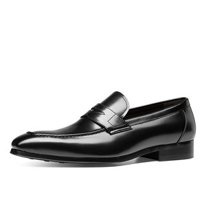 Chaussures basses rétro en cuir véritable pour hommes, à bout rond, décontractées, polyvalentes, avec patchwork vieilli et lacets - Product Image 3
