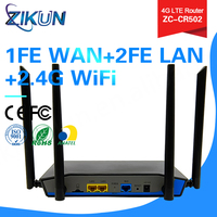 Routeur Wifi 5G CPE AX1800/AX3000 WIFI 6 ZC-CR550 4g Lte avec emplacement pour carte Sim
