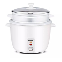 Petit appareil de cuisine à tambour électrique, cuiseur à riz électrique de 0,6 l/1l/1,5 l/1,8 l/2,2 l/2,8 l