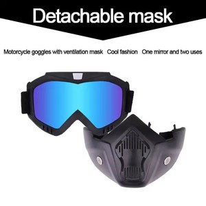 Máscara Deportiva para Exteriores, Antiviento, con Gafas HD para Ciclismo, Snowboard, Motocross, Protección UV para Verano - Product Image 6