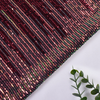 Tissu en maille de tulle brillant et élégant, brodé de sequins, pour robe de mariée - Vente en gros directe usine